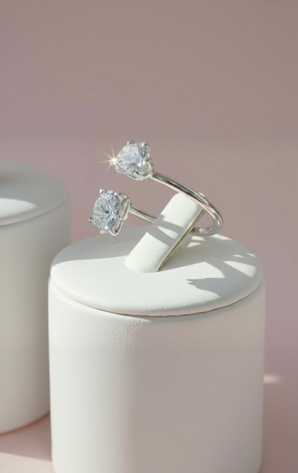 Crystal Free Size Ring