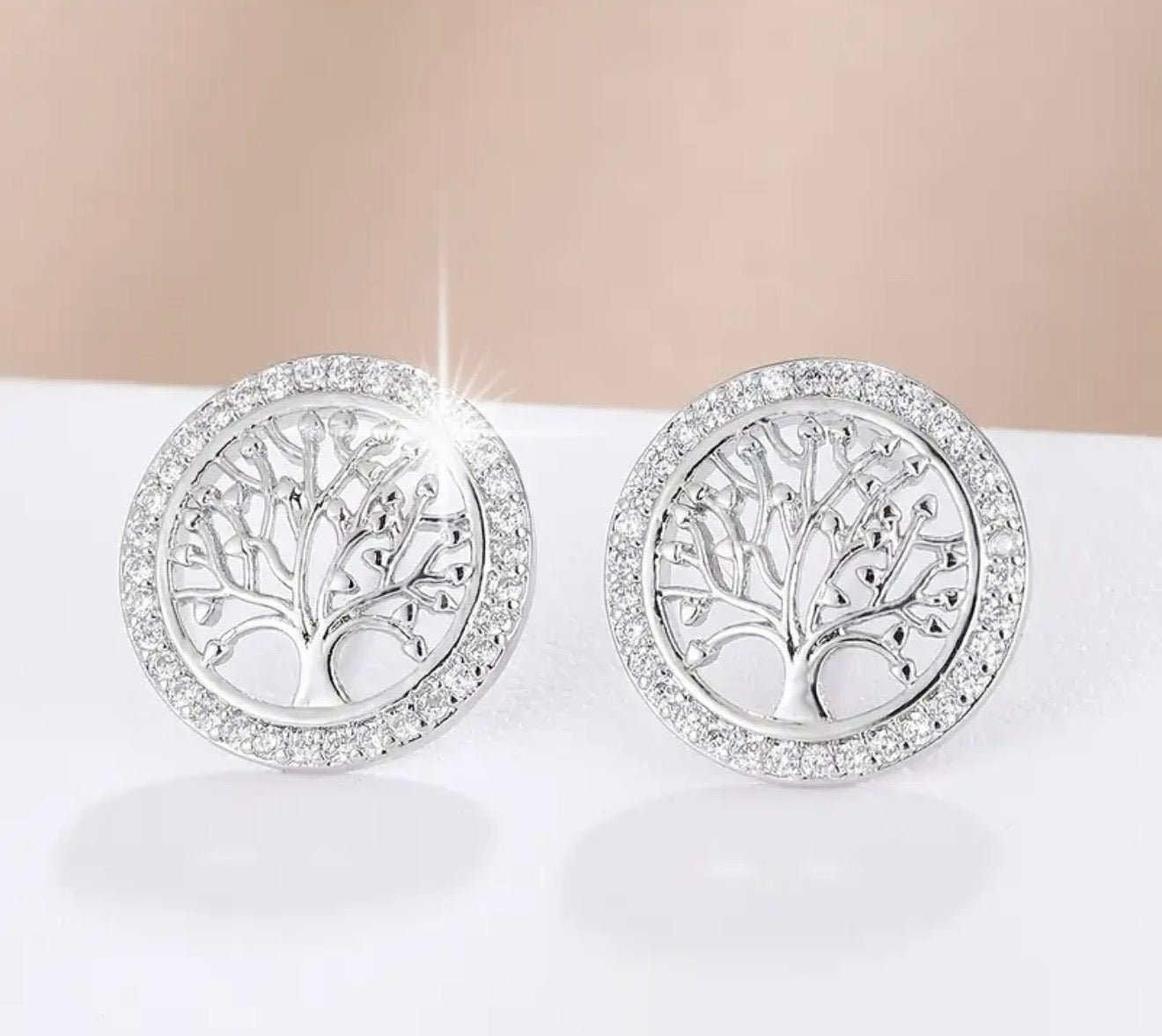 Elegant Tree of Life Earrings | Beautiful Design, Perfect for Women